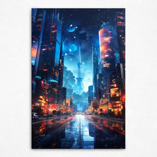 Load image into Gallery viewer, Celestial Metropolis - Canvas