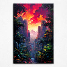 Load image into Gallery viewer, Urban Jungle Vista - Canvas