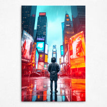 Load image into Gallery viewer, Neon Rain Reverie - Canvas