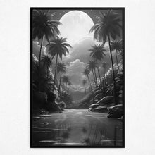 Load image into Gallery viewer, Lunar Lagoon - Framed