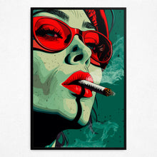 Load image into Gallery viewer, Crimson Enigma - Framed