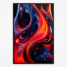 Load image into Gallery viewer, Fiery Elegance - Framed