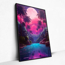Load image into Gallery viewer, Lunar Lagoon - Framed