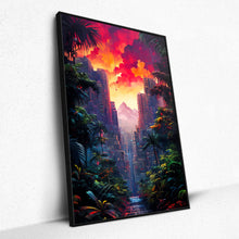 Load image into Gallery viewer, Urban Jungle Vista - Framed