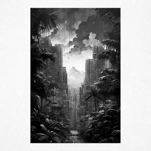 Urban Jungle Vista - Poster