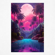 Load image into Gallery viewer, Lunar Lagoon - Poster
