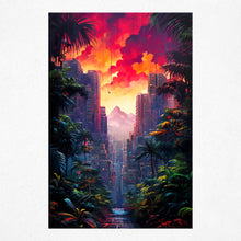 Load image into Gallery viewer, Urban Jungle Vista - Poster