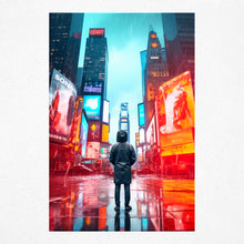 Load image into Gallery viewer, Neon Rain Reverie - Poster