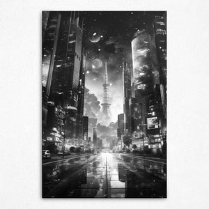 Celestial Metropolis - Canvas