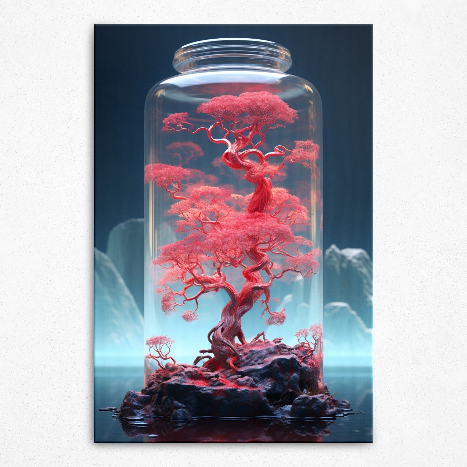 Crimson Preserve - Canvas