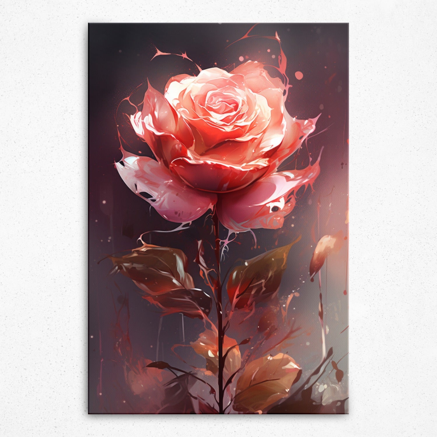 Dusk Melting Blossom - Canvas