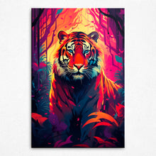 Load image into Gallery viewer, Neon Jungle Majesty - Canvas
