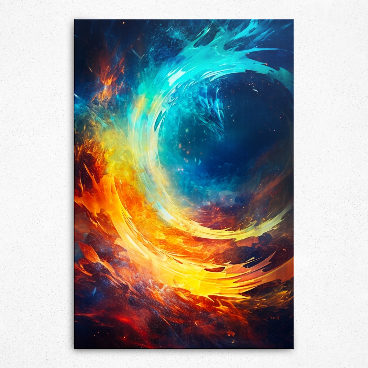 Luminous Fusion - Canvas