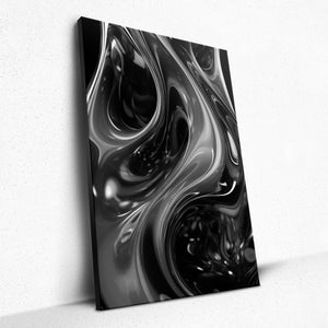 Fiery Elegance - Canvas