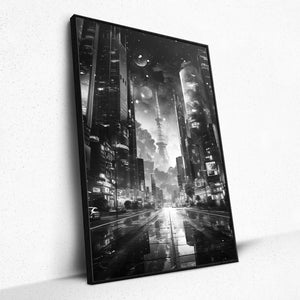 Celestial Metropolis - Framed