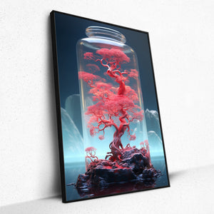 Crimson Preserve - Framed