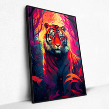 Load image into Gallery viewer, Neon Jungle Majesty - Framed
